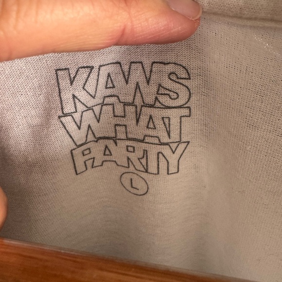 KAWS What Party Brooklyn Space Companion TShirt Size L - Picture 4 of 4